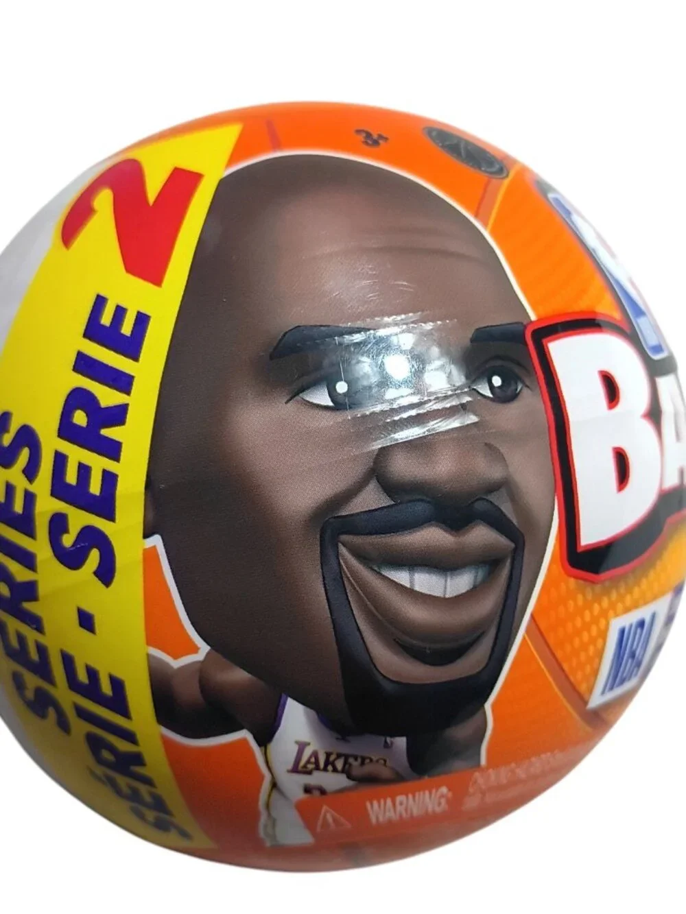 Zuru Nba Ballers Mystery Toy Figure Ball 45 To Collect 4+ Years Orange